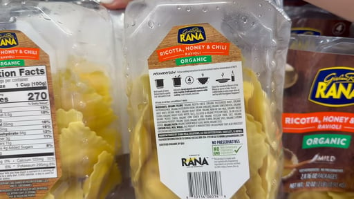 Rana Organic Ricotta, Honey & Chili Ravioli, 2 x 16 oz