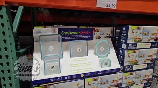 Snapware 18-Piece Pyrex Glass Food Storage Set