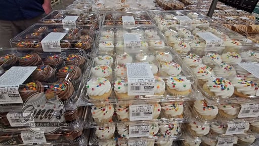 White Cupcakes with White Buttercream 12 Count
