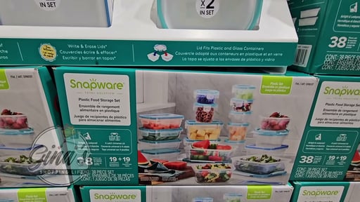 Snapware 38-Piece Plastic Food Storage Set