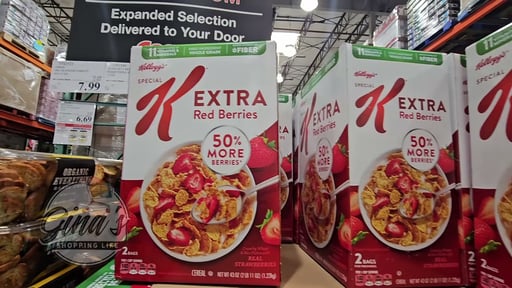 Kellogg's Special K Extra Red Berries Cereal (43 oz)