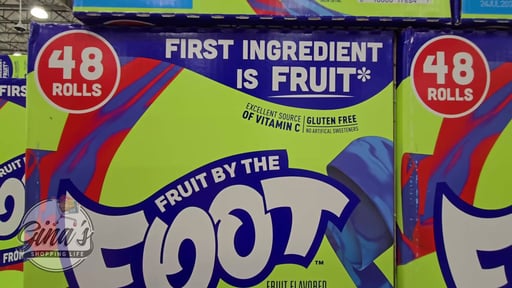 General Mills Fruit by the Foot Variety Pack, 48 Count, 0.75 oz Each