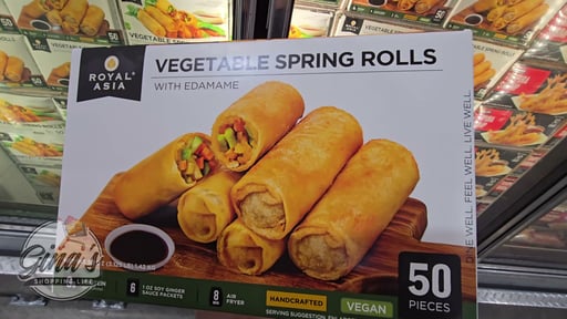 Royal Asia Vegetable Spring Rolls 48 oz
