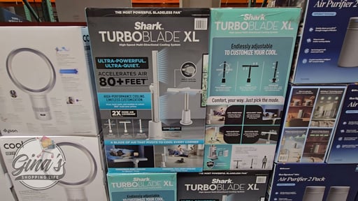 Shark TurboBlade XL Ultra-Customizable Bladeless Tower Fan