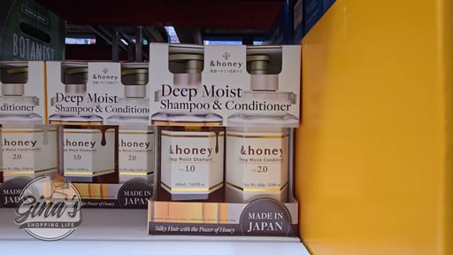 &Honey Deep Moist Shampoo & Conditioner