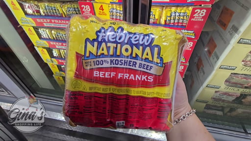 Hebrew National Beef Franks 4/12 oz