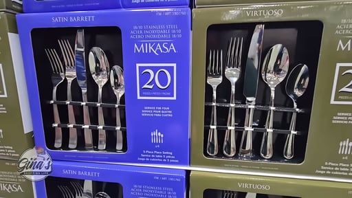 Mikasa Virtuoso Barrett 20-Piece Flatware Set