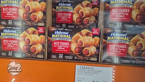 Hebrew National Franks in a Blanket, 32 Count, 18.4 Ounces