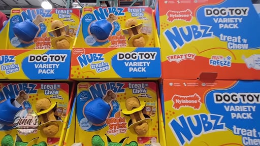 Nylabone Nubz Treat N' Chew Toy 3 Pack