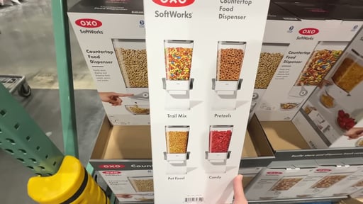 OXO SoftWorks Countertop Food Dispenser