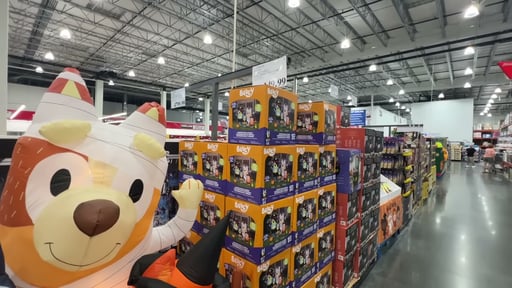 Bluey Family Halloween Inflatable
