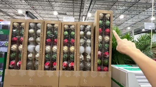 Shatter Resistant Ornaments 18-Count