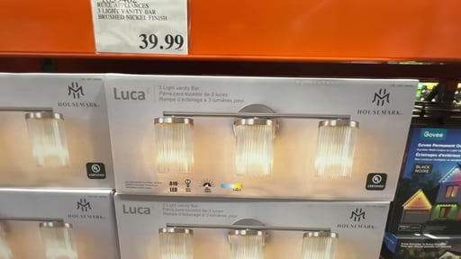 Luca 3 Light Vanity Bar Brushed Nickel Finish