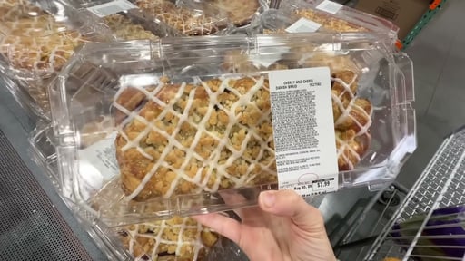 Cherry and Cheese Danish Braid