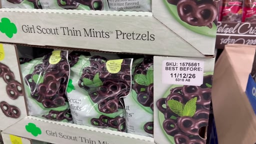 Girl Scout Thin Mints Pretzels 26 oz