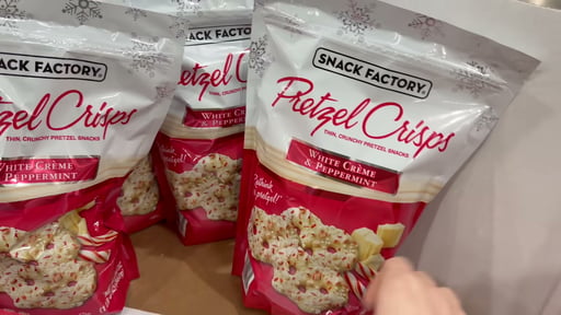 Snack Factory Pretzel Crisps White Creme & Peppermint