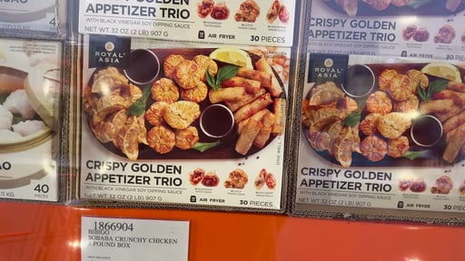 Royal Asia Crispy Golden Appetizer Trio 30 Count 32 Ounces