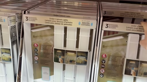 Infinity X1 3-Pack Under Cabinet Rechargeable Light