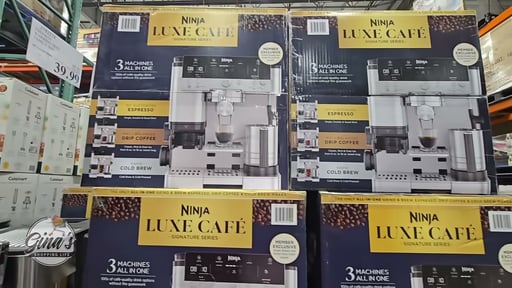 Ninja Luxe 3-in-1 Espresso Machine Model ES655CO