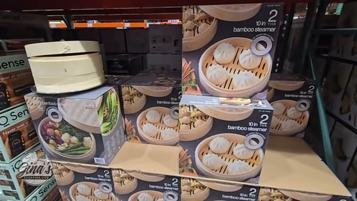 MIU 10 Inch 2-Tier Bamboo Steamer