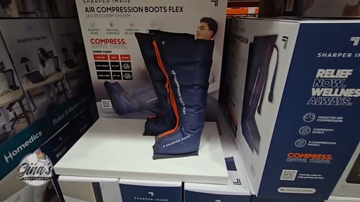 Sharper Image Air Compression Flex Boots