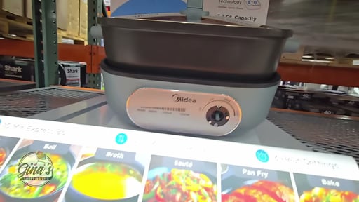 Midea 6.3qt Dual Zone Hot Pot