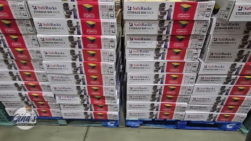 SafeRacks Storage Bin Rack Black