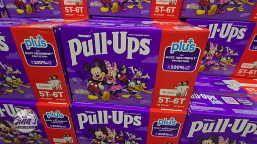 HUGGIES PLUS UNISEX PULL-UPS 5T-6T TRAINING PANTS, 84CT