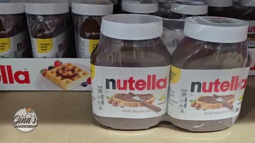 Nutella Hazelnut Spread with Cocoa, 33.5 oz, 2-Count