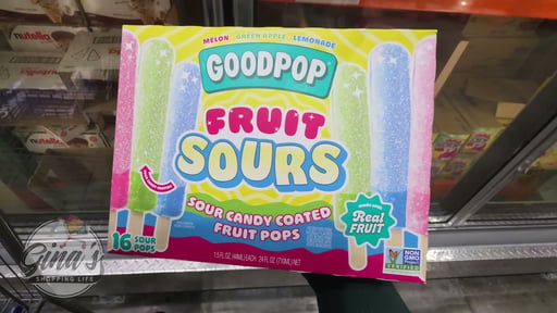 GoodPop Fruit Sours Sour Candy Coated Fruit Pops, 16 Count