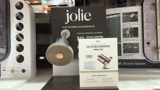 Jolie Filtered Showerhead Annual Pack