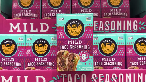 Siete Foods Mild Taco Seasoning, 6-Pack (6 x 1.31 oz)