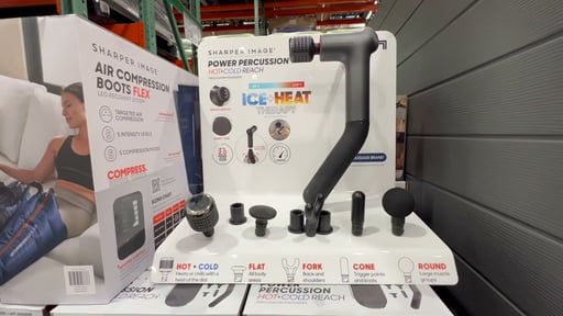 Sharper Image Hot and Cold Reach Massager