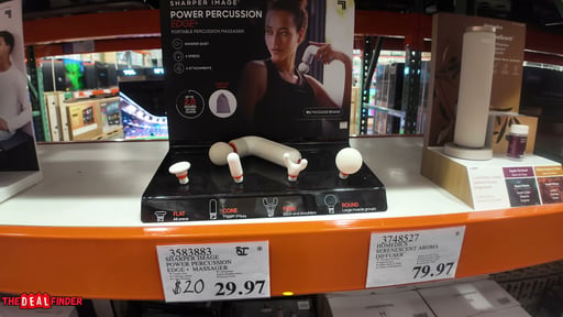 Sharper Image Power Percussion Edge+ Massager