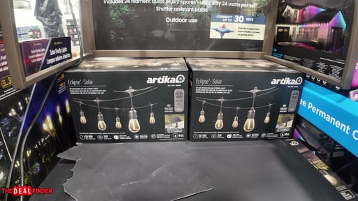 Artika Eclipse 20 LED Bulb Solar String Lights