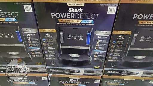 Shark PowerDetect 2-in-1 VacMop Robot with NeverTouch Base
