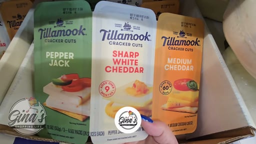 Tillamook Cracker Cut Cheese 3/6.5 Ounce Packages