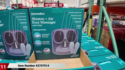 HoMedics Shiatsu + Air Foot Massager with Heat