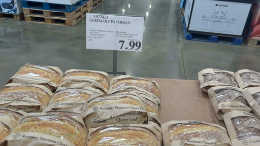 Kirkland Signature Rosemary Parmesan Cheese Loaf