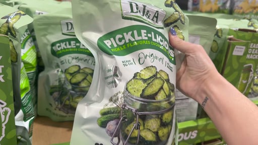 DJ&A Pickle-Licious Pickle Flavored Cucumber Crisps