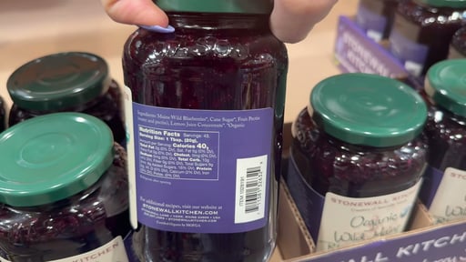 Stonewall Kitchen Organic Wild Maine Blueberry Jam