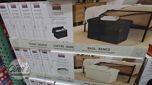 Seville Boucle Foldable Storage Trunk