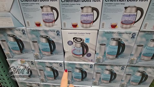 Chefman Kettle 1.8 Ltr with Tea Infuser