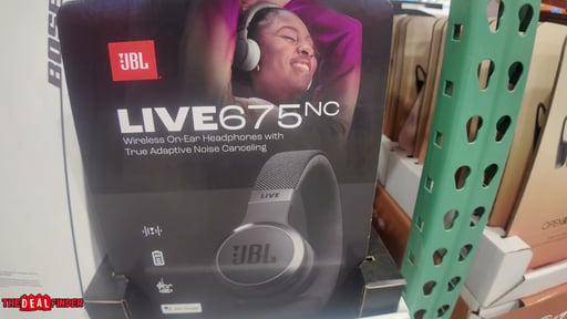 JBL Live 675NC Wireless On-Ear Headphones
