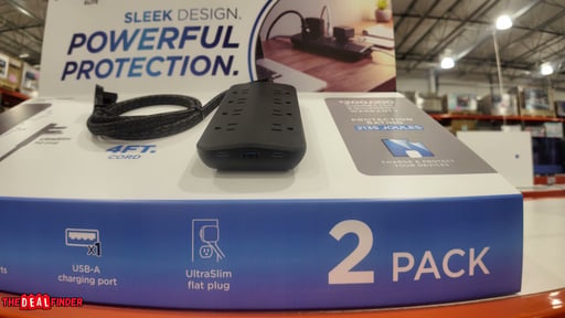 UltraPro Elite UltraSlim Surge Protector, 2-Pack