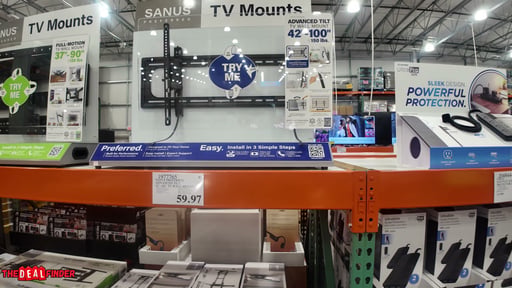 SANUS Preferred Advanced Tilt 42"-100" TV Wall Mount