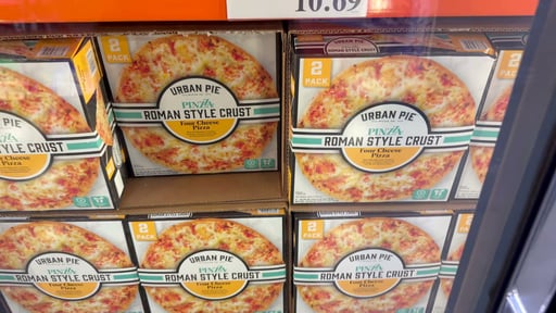 Urban Pie Pinzza Roman Style Crust Four Cheese Pizza, 2-Pack
