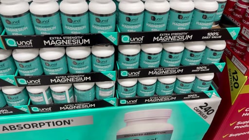 Qunol Extra Strength Magnesium 420mg, 240 Capsules