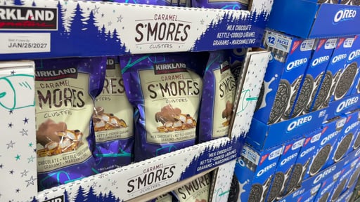 Kirkland Signature S'More Caramel Cluster 26.3 Ounce Bag