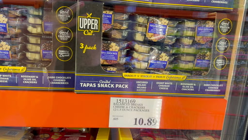 Upper Cut Tapas Snack Pack, 3 x 4.65 oz